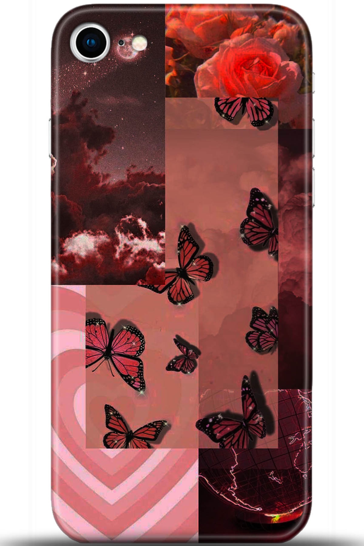 Apple iPhone SE 2 (2020) Uyumlu Kılıf HD Baskılı Kılıf - Followed Institution 5408