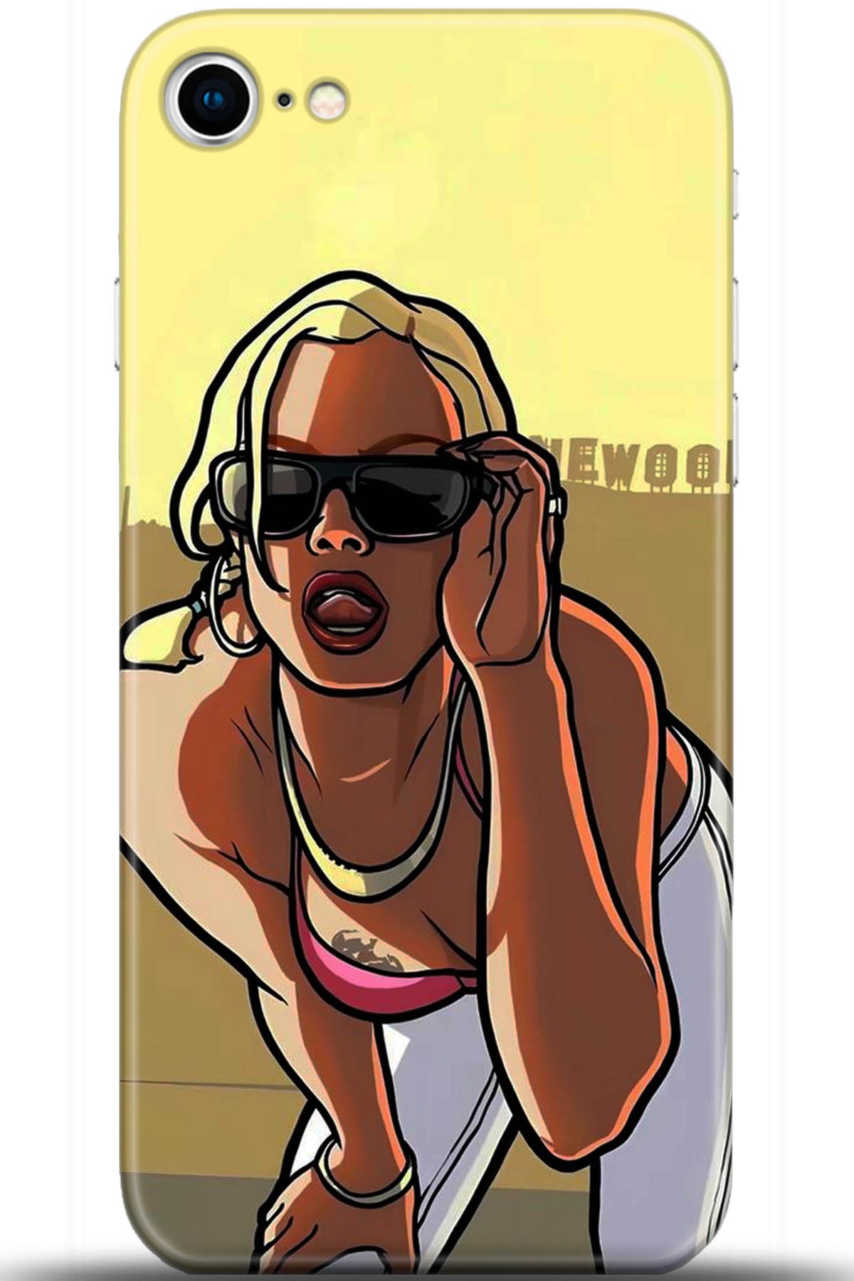 Apple iPhone SE 2 (2020) Uyumlu Kılıf HD Baskılı Kılıf - Followed Institution 5412