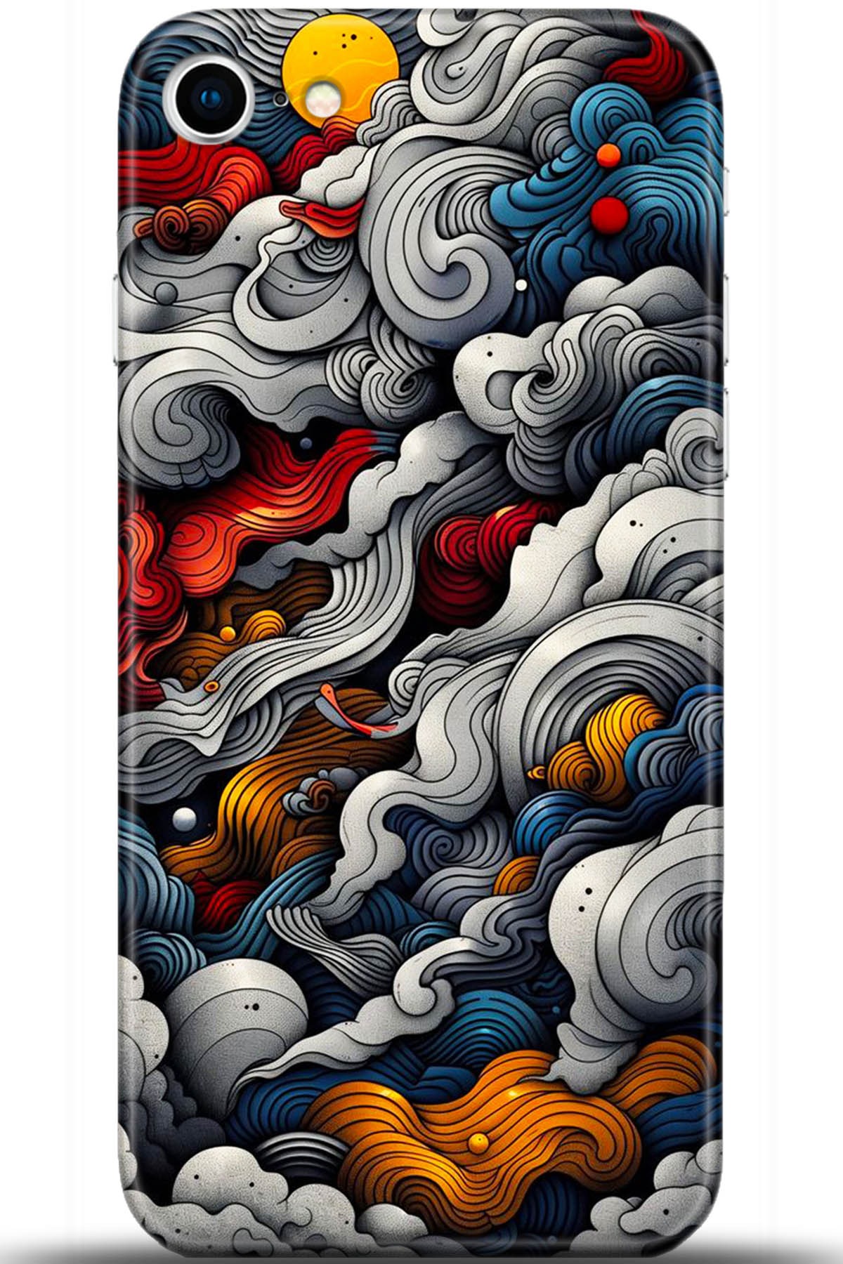 Apple iPhone SE 2 (2020) Uyumlu Kılıf HD Baskılı Kılıf - Followed Institution 5436