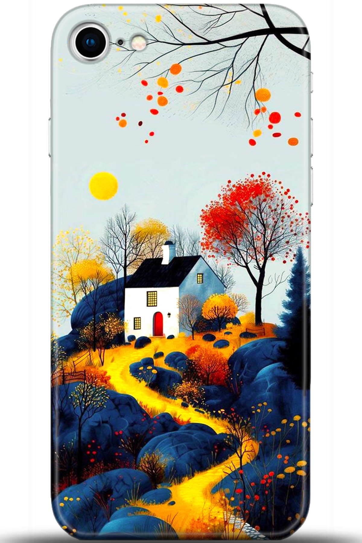 Apple iPhone SE 2 (2020) Uyumlu Kılıf HD Baskılı Kılıf - Followed Institution 5569