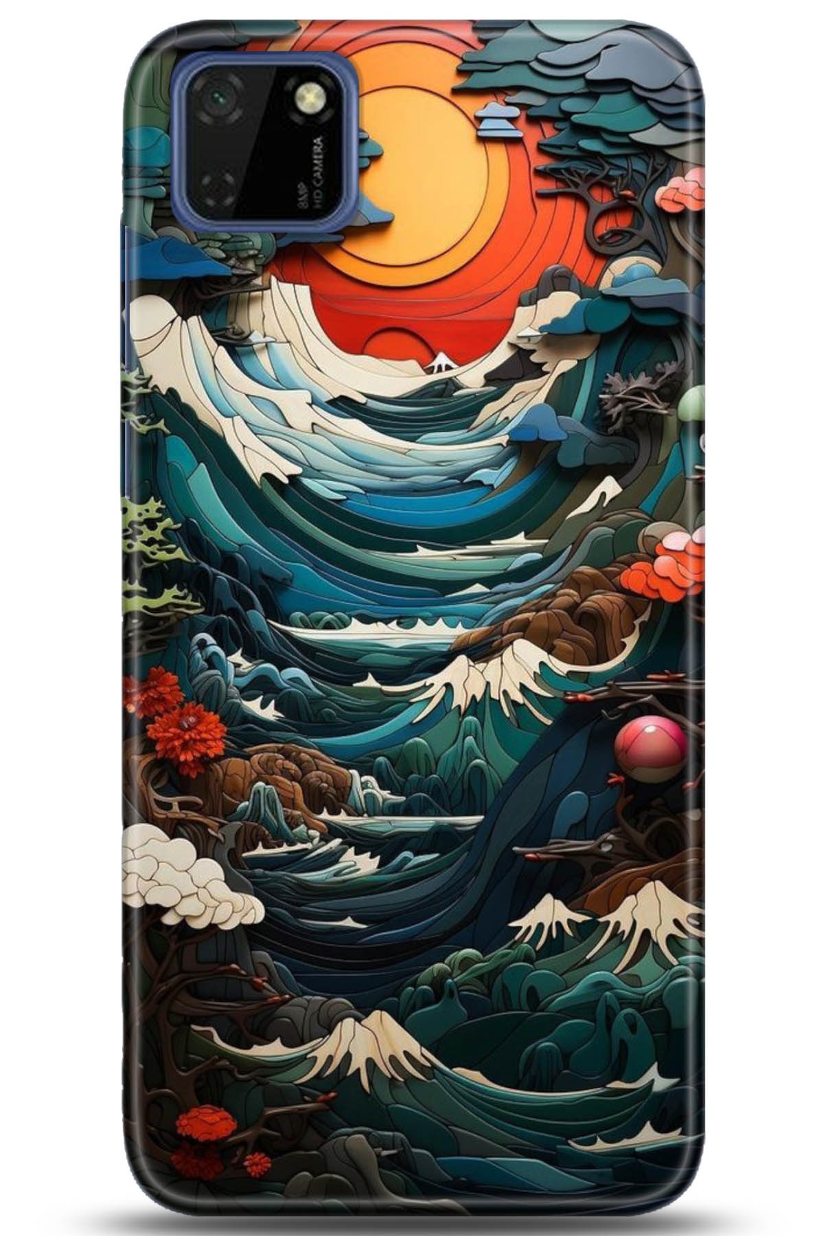 Huawei Y5P Uyumlu Kılıf HD Baskılı Kılıf - Followed Institution 5009