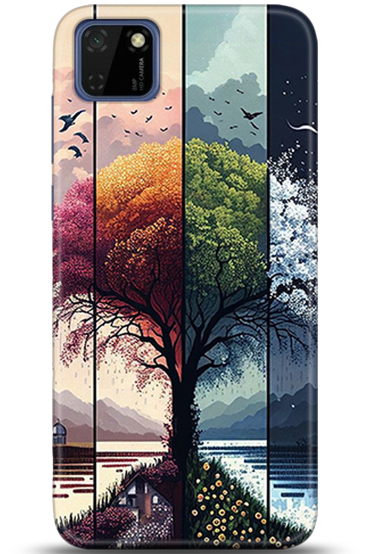 Huawei Y5P Uyumlu Kılıf HD Baskılı Kılıf - Followed Institution 5369