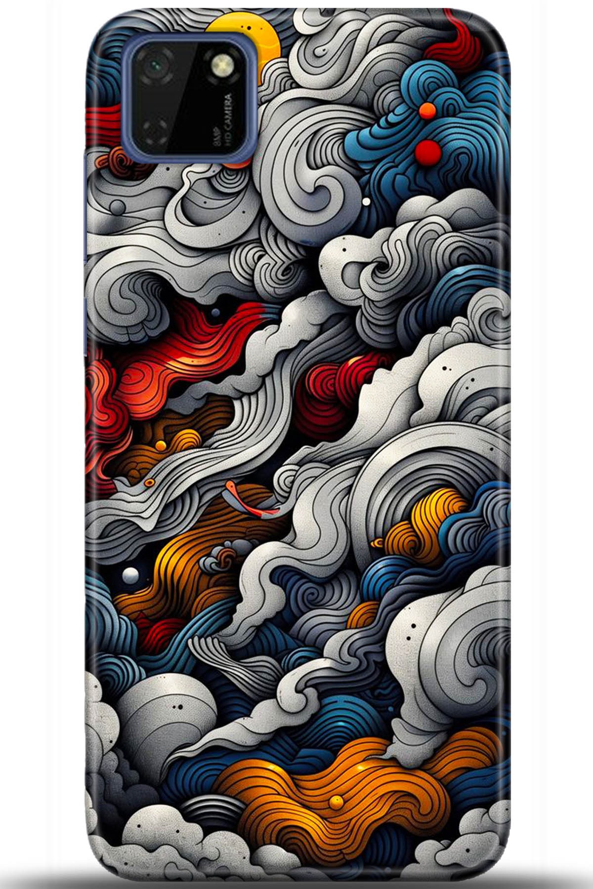 Huawei Y5P Uyumlu Kılıf HD Baskılı Kılıf - Followed Institution 5436