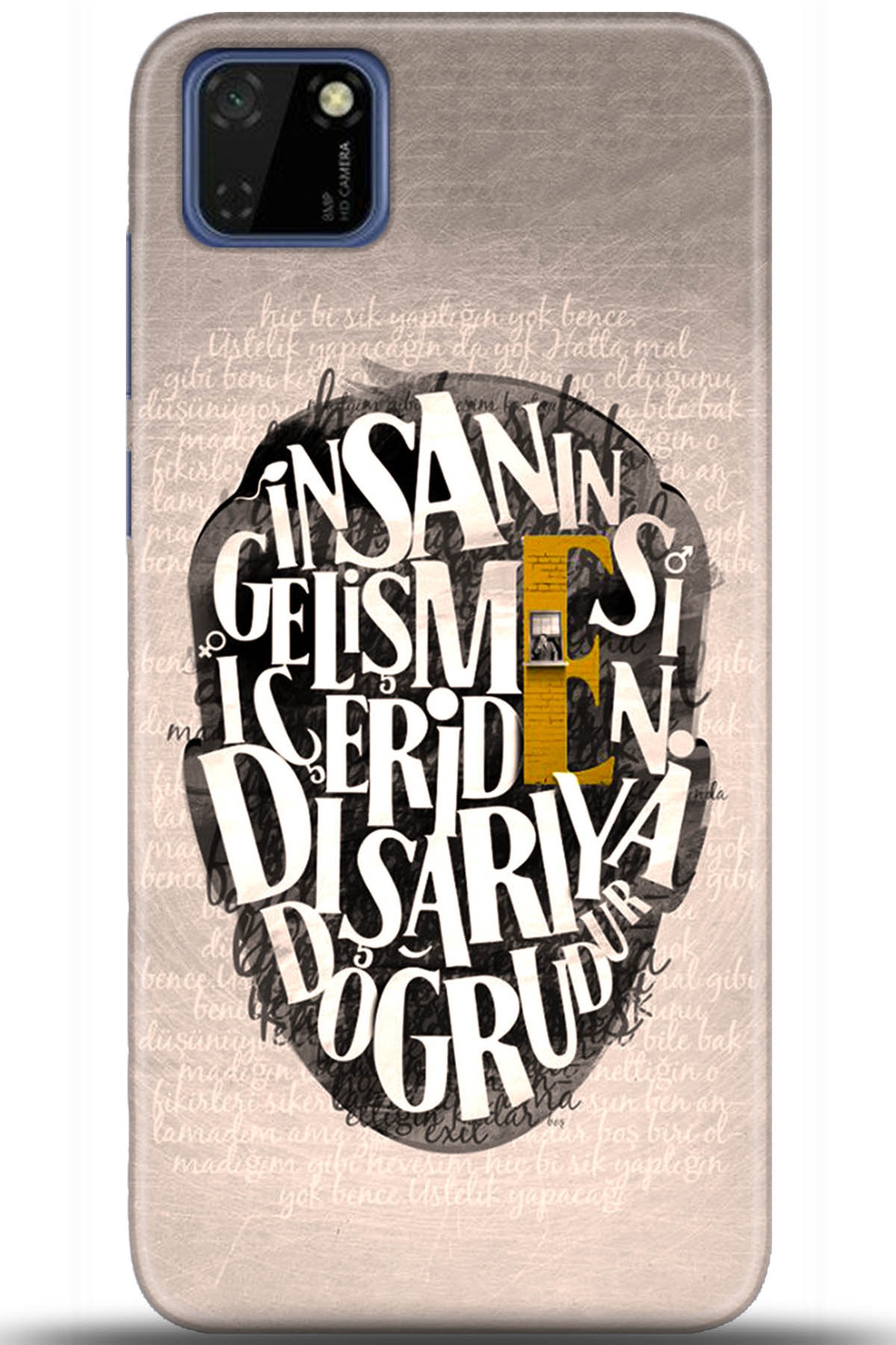 Huawei Y5P Uyumlu Kılıf HD Baskılı Kılıf - Followed Institution 5587