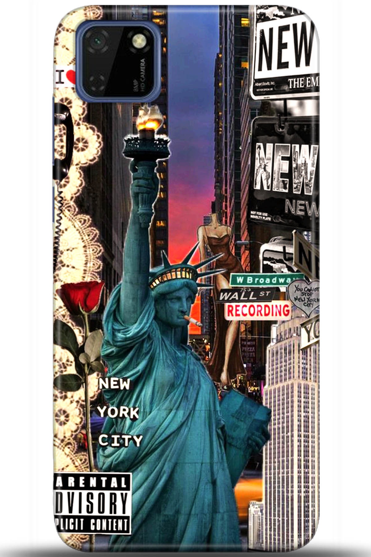 Huawei Y5P Uyumlu Kılıf HD Baskılı Kılıf - Followed Institution 5618