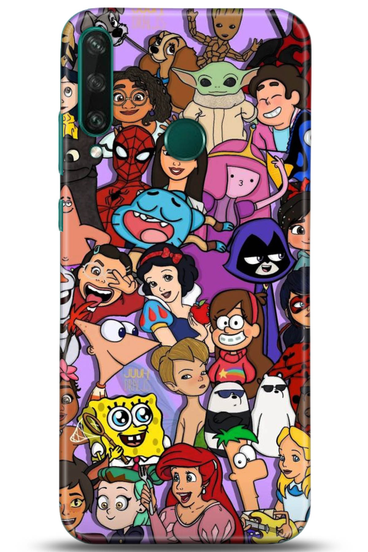 Huawei Y6P Uyumlu Kılıf HD Baskılı Kılıf - Followed Institution 5168