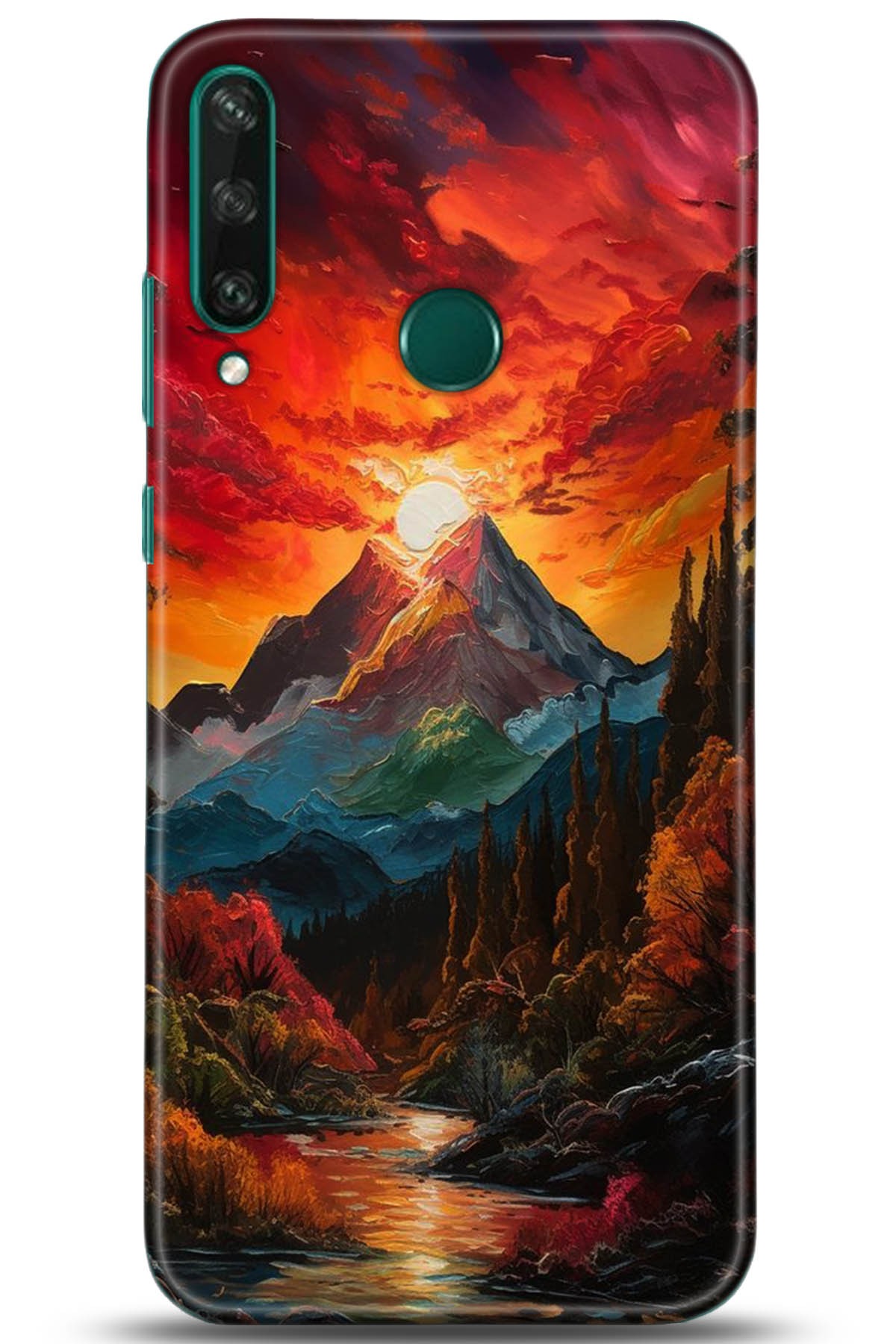 Huawei Y6P Uyumlu Kılıf HD Baskılı Kılıf - Followed Institution 5224