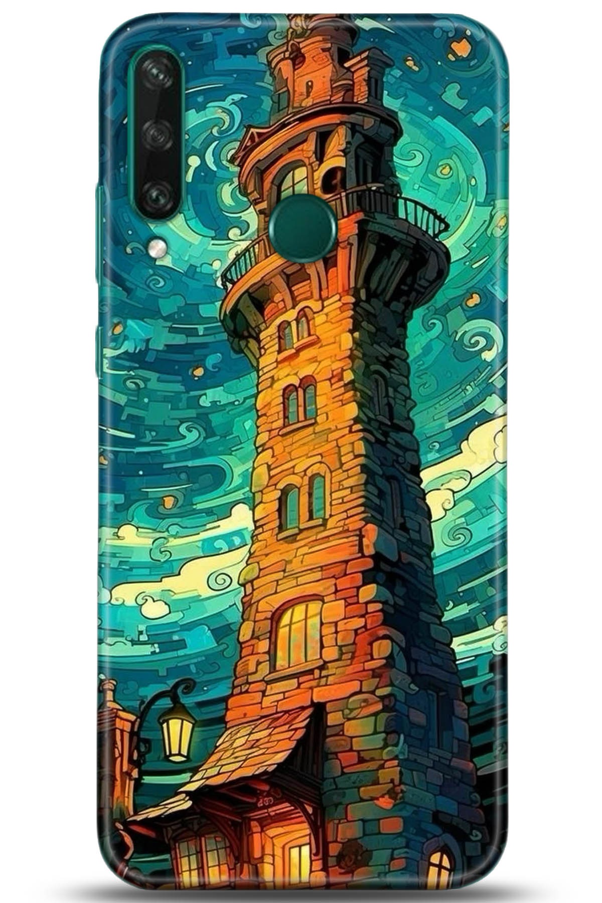 Huawei Y6P Uyumlu Kılıf HD Baskılı Kılıf - Followed Institution 5233