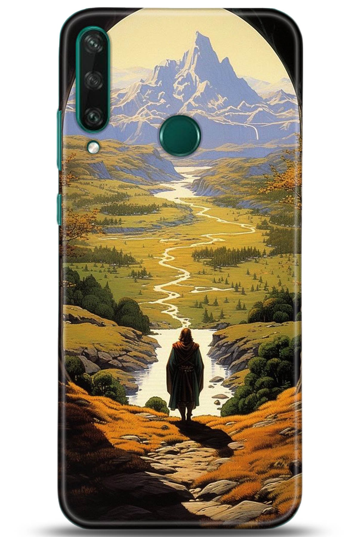 Huawei Y6P Uyumlu Kılıf HD Baskılı Kılıf - Followed Institution 5263