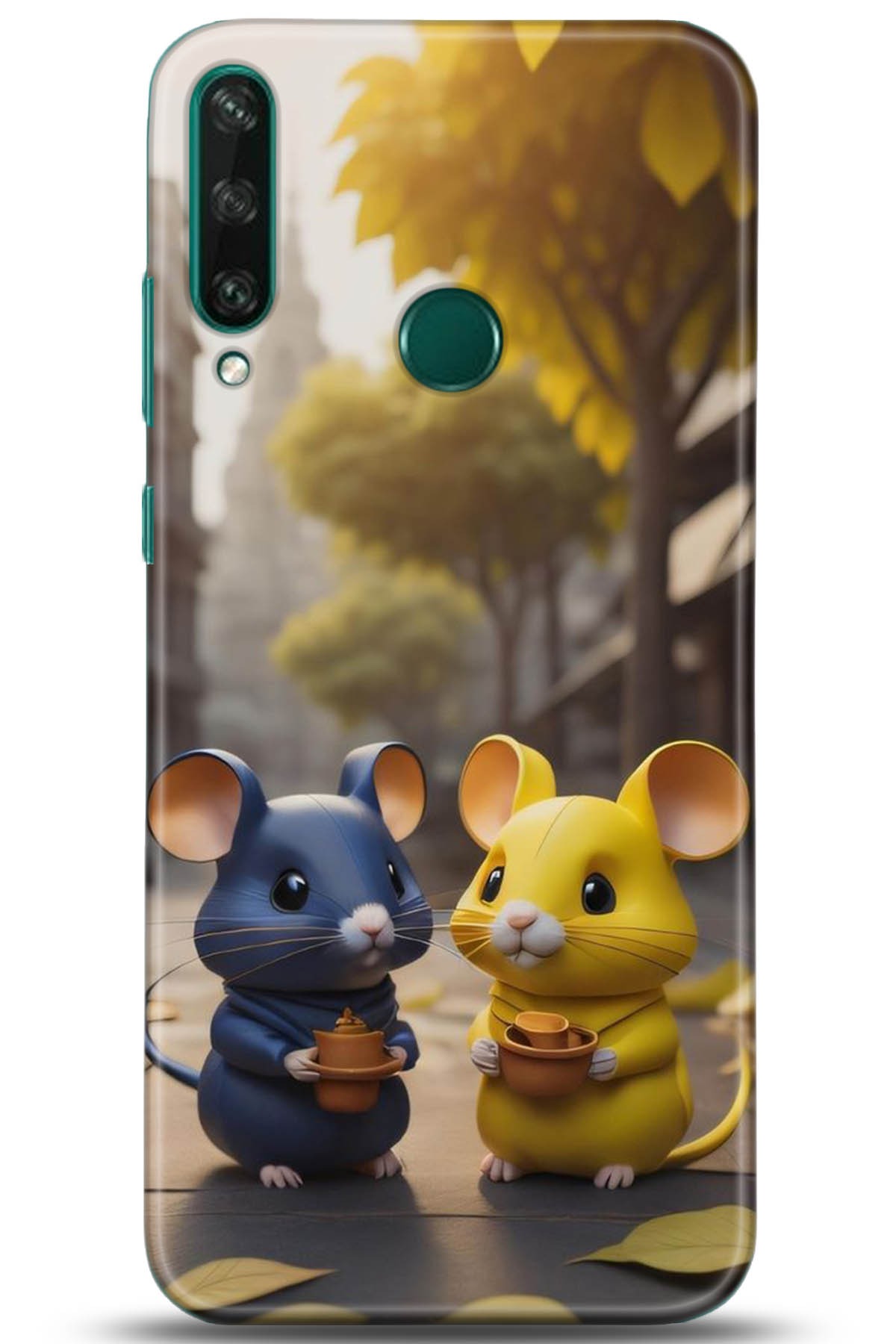 Huawei Y6P Uyumlu Kılıf HD Baskılı Kılıf - Followed Institution 5306