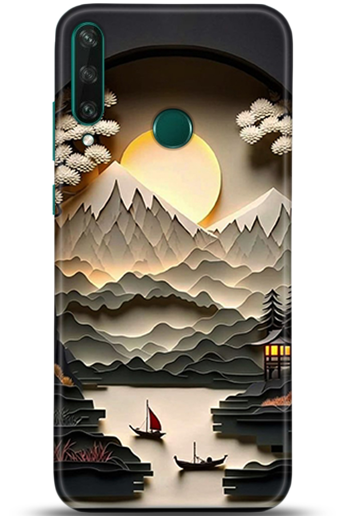 Huawei Y6P Uyumlu Kılıf HD Baskılı Kılıf - Followed Institution 5354