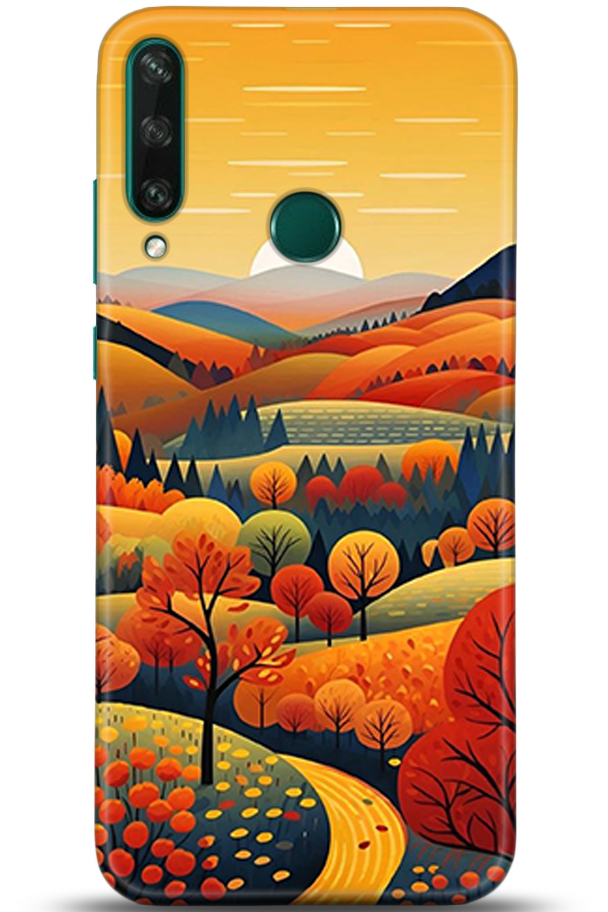 Huawei Y6P Uyumlu Kılıf HD Baskılı Kılıf - Followed Institution 5356