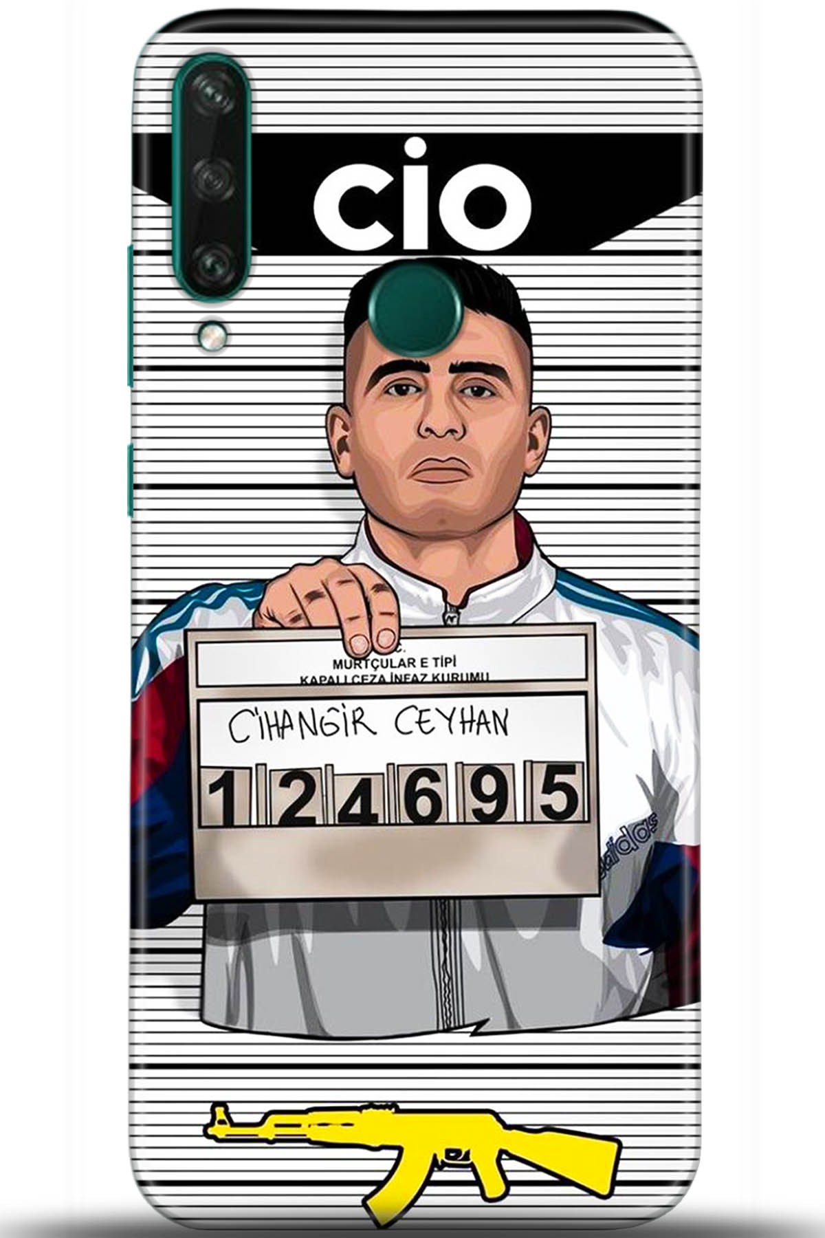 Huawei Y6P Uyumlu Kılıf HD Baskılı Kılıf - Followed Institution 5411