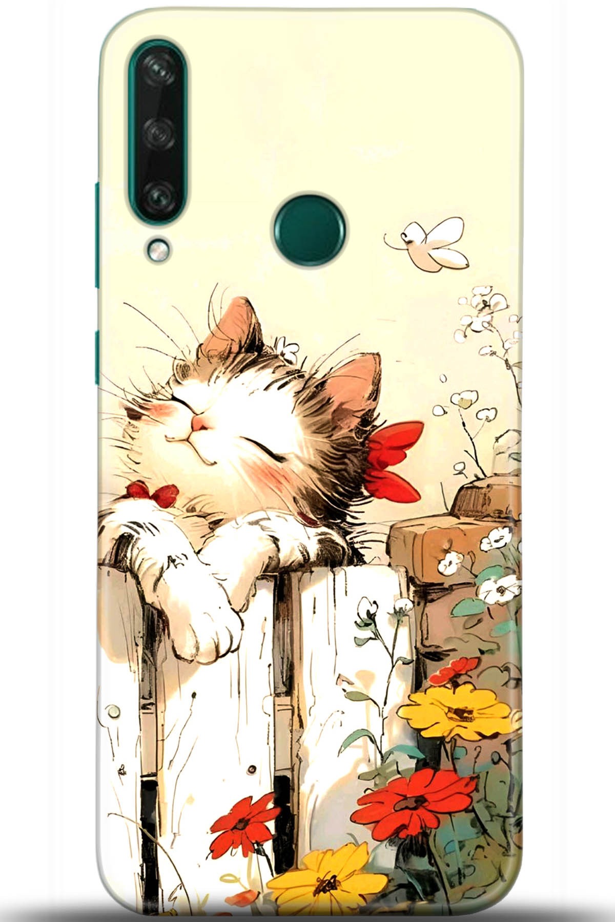 Huawei Y6P Uyumlu Kılıf HD Baskılı Kılıf - Followed Institution 5651