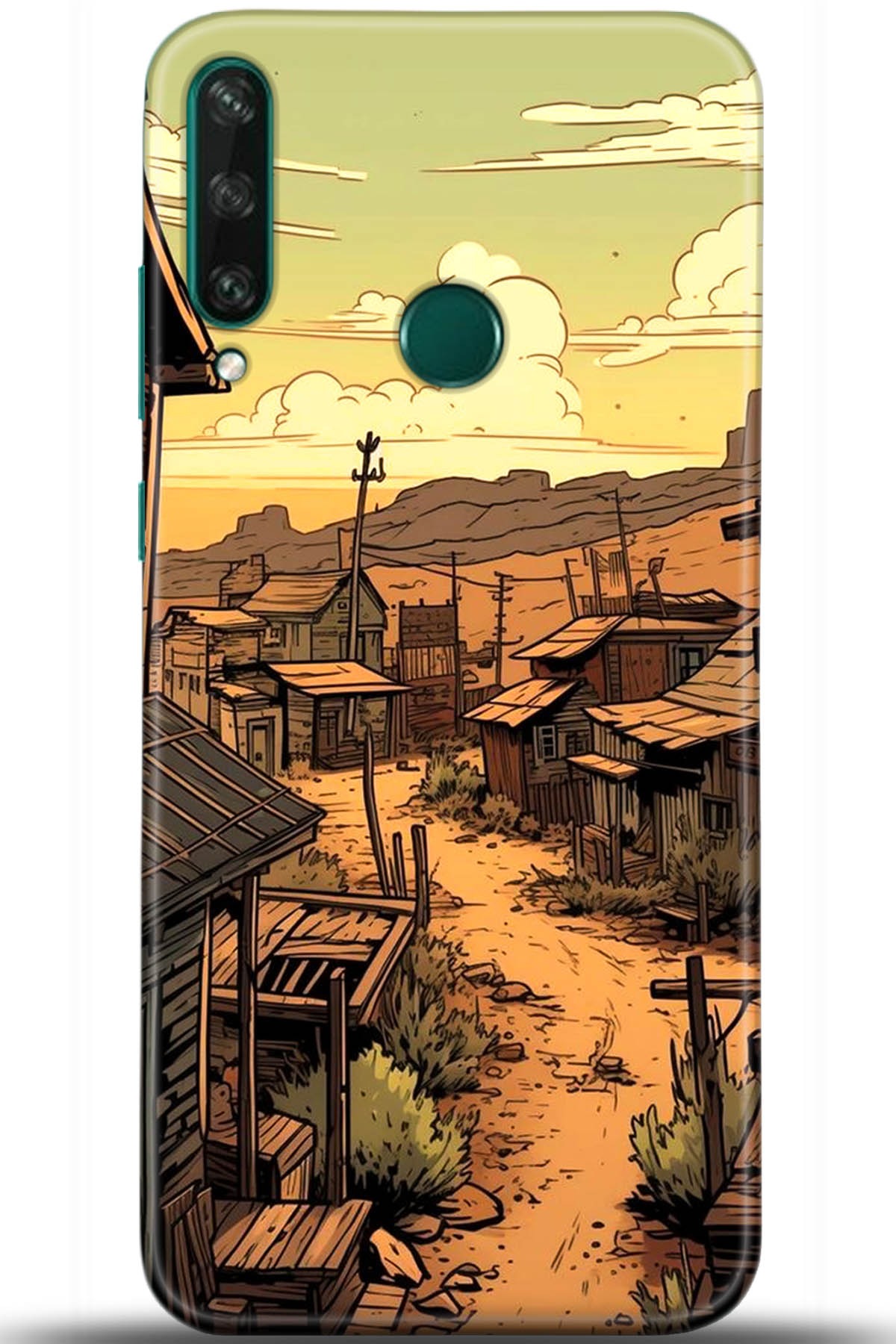 Huawei Y6P Uyumlu Kılıf HD Baskılı Kılıf - Followed Institution 5676