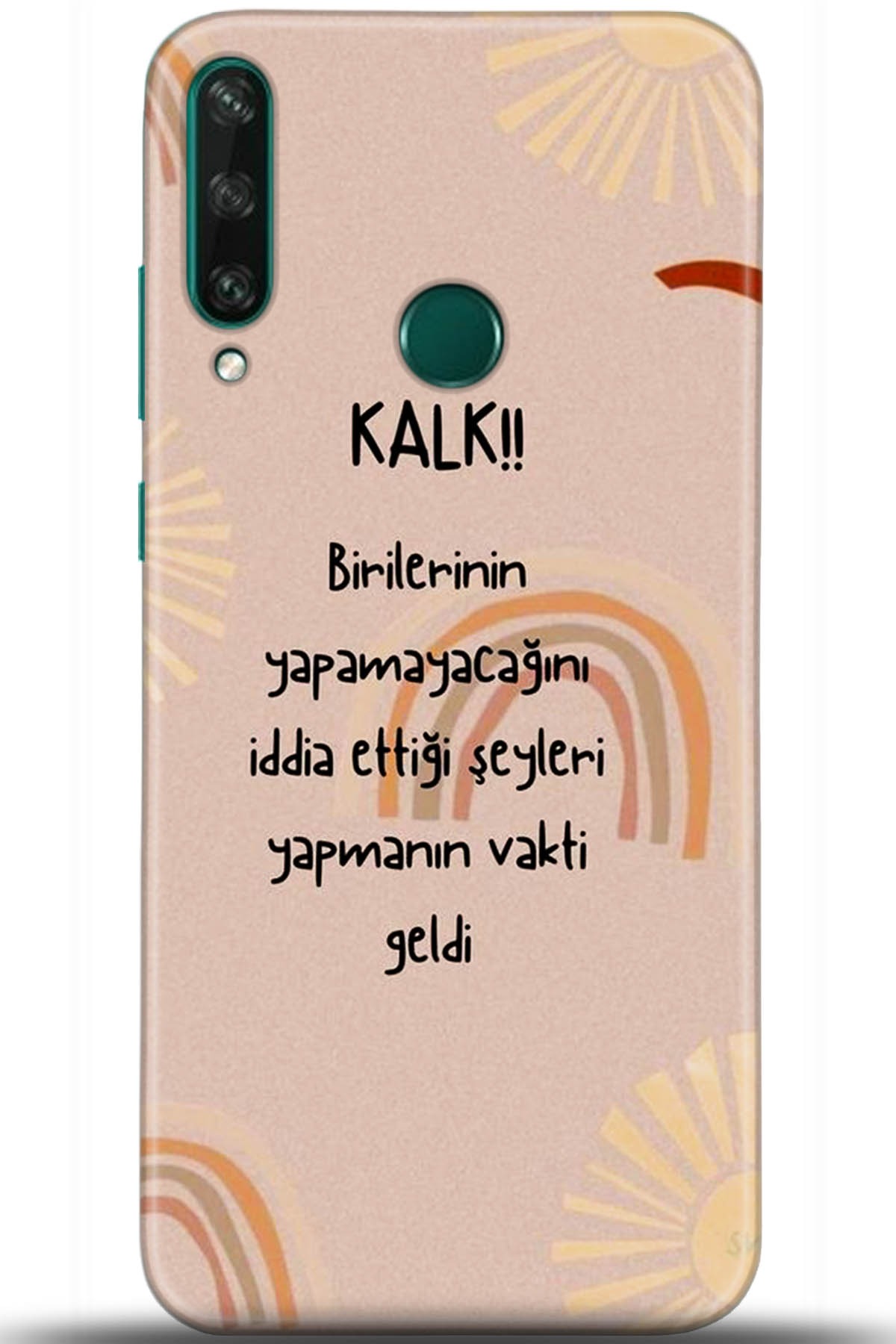 Huawei Y6P Uyumlu Kılıf HD Baskılı Kılıf - Followed Institution 5688