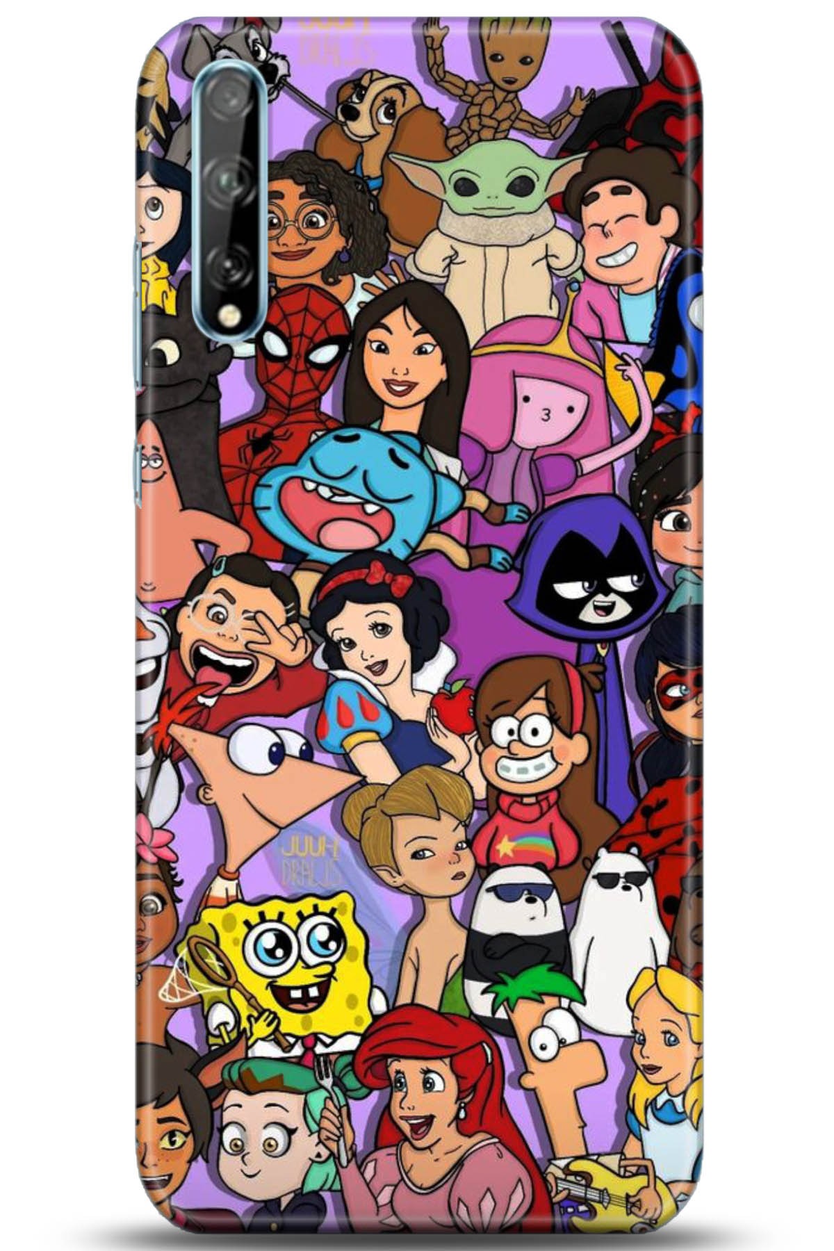 Huawei Y8P Uyumlu Kılıf HD Baskılı Kılıf - Followed Institution 5168