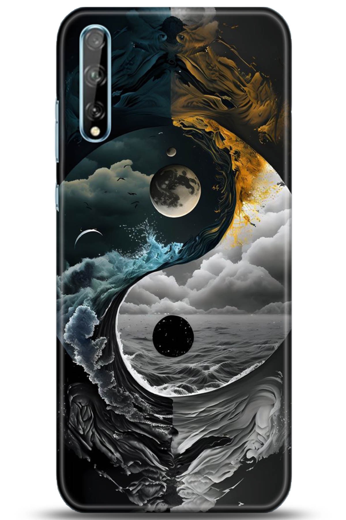 Huawei Y8P Uyumlu Kılıf HD Baskılı Kılıf - Followed Institution 5177