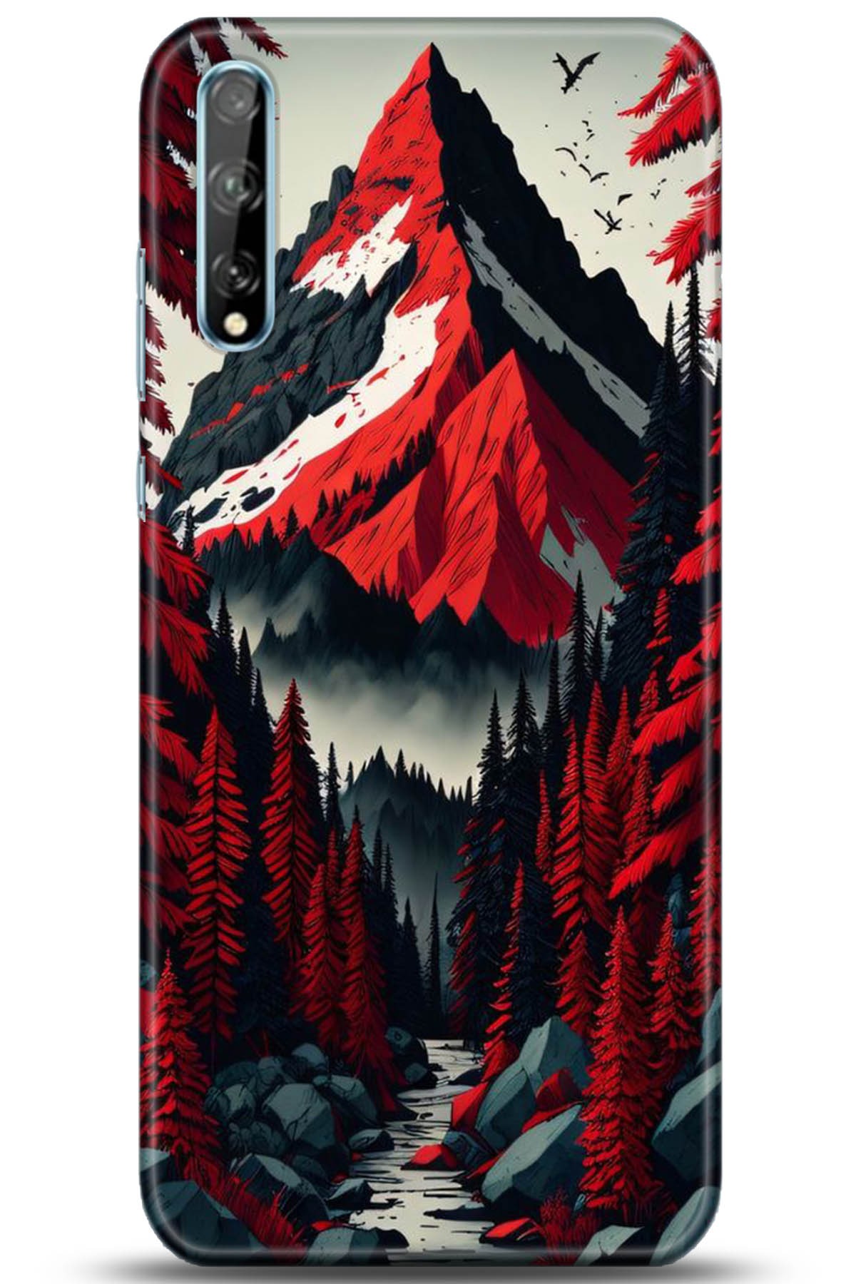 Huawei Y8P Uyumlu Kılıf HD Baskılı Kılıf - Followed Institution 5196