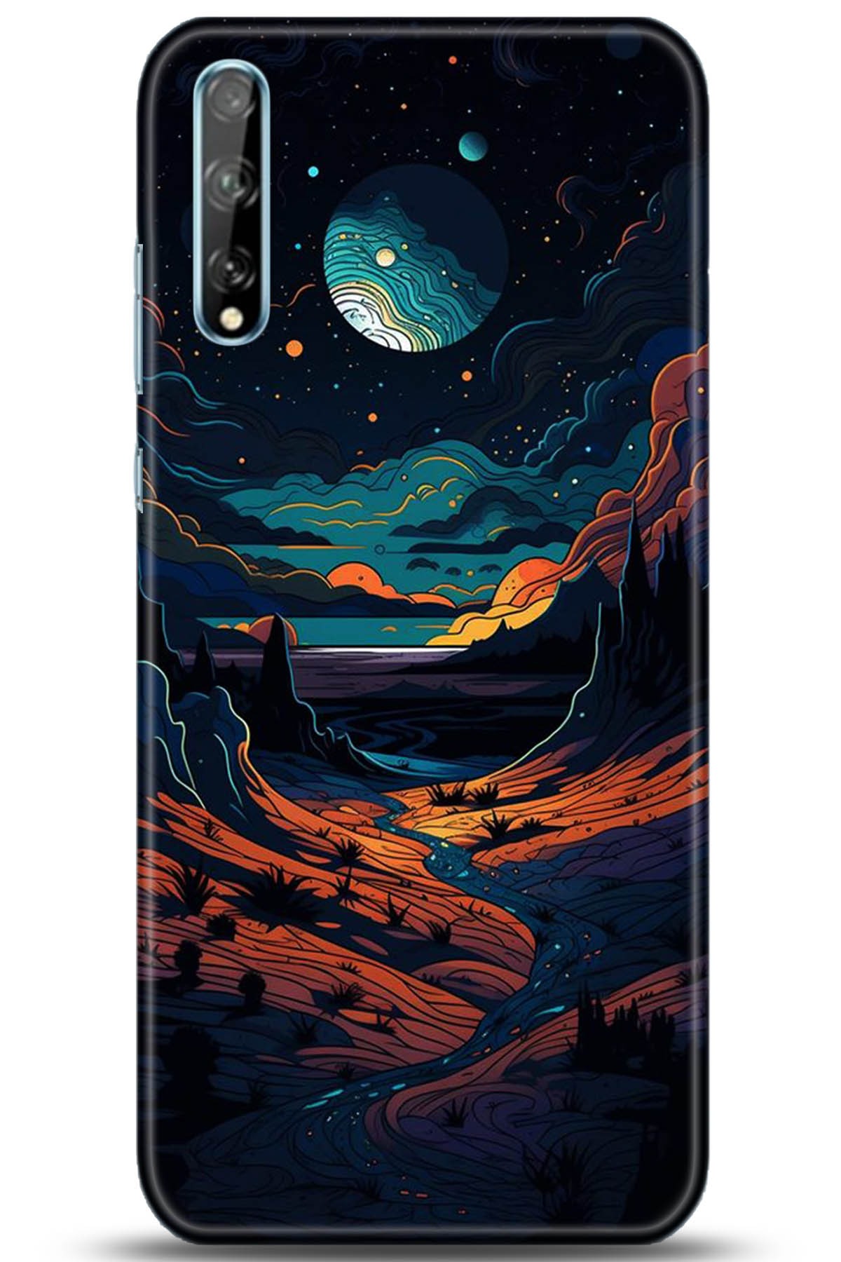 Huawei Y8P Uyumlu Kılıf HD Baskılı Kılıf - Followed Institution 5275