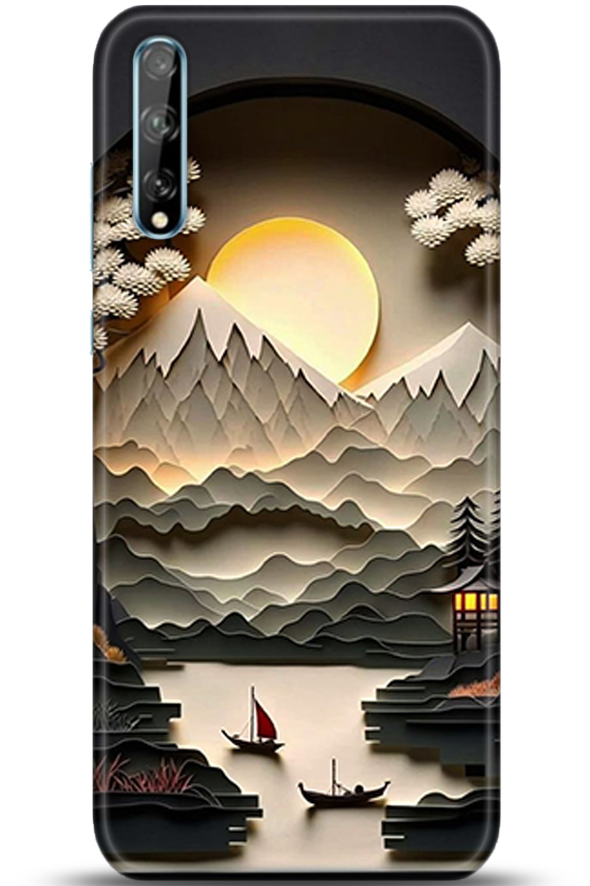 Huawei Y8P Uyumlu Kılıf HD Baskılı Kılıf - Followed Institution 5354