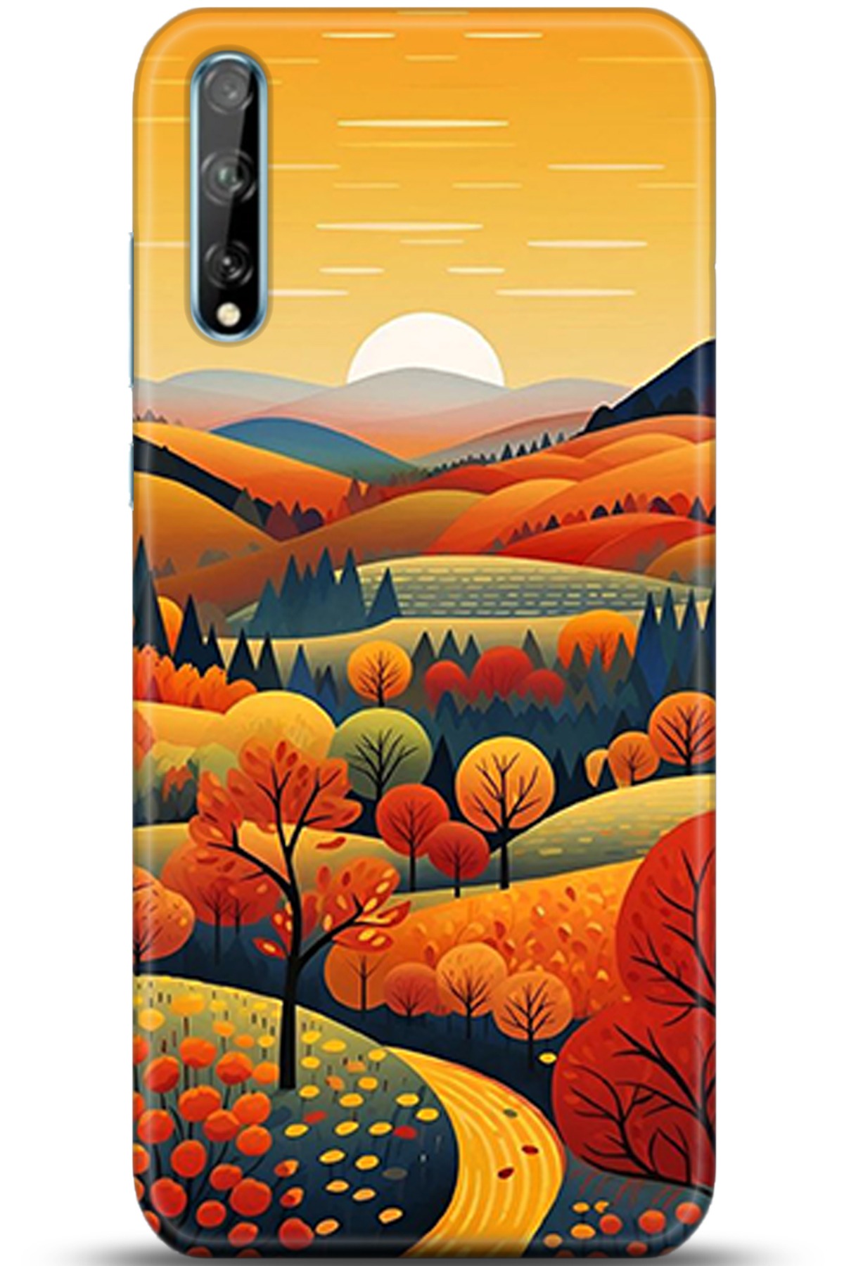 Huawei Y8P Uyumlu Kılıf HD Baskılı Kılıf - Followed Institution 5356