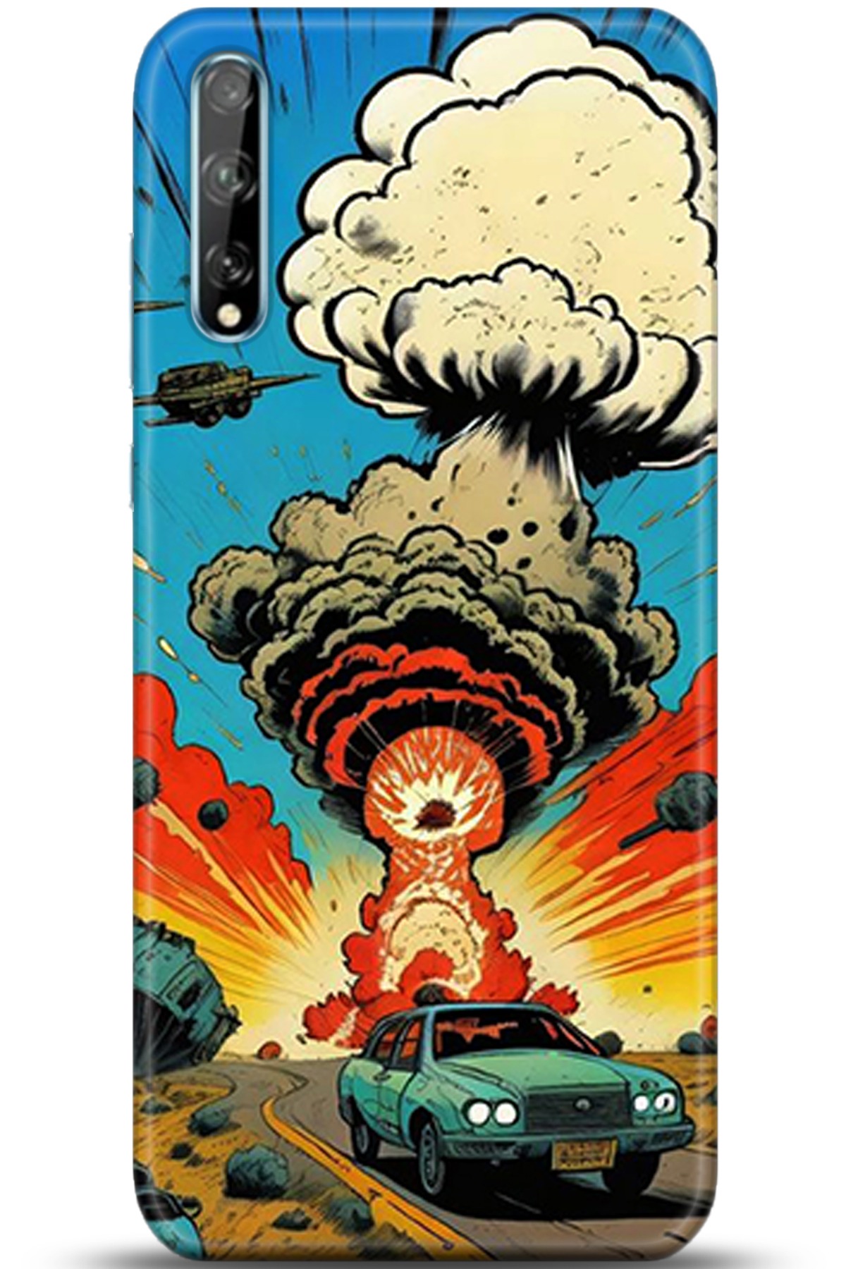 Huawei Y8P Uyumlu Kılıf HD Baskılı Kılıf - Followed Institution 5361