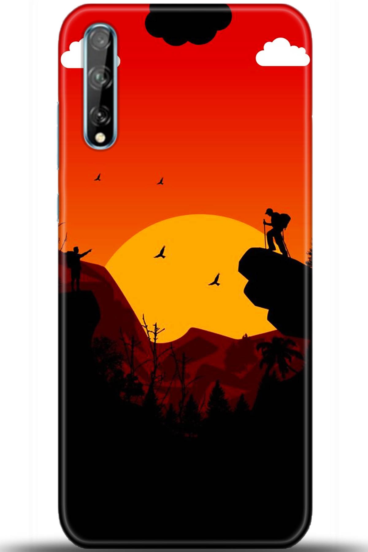 Huawei Y8P Uyumlu Kılıf HD Baskılı Kılıf - Followed Institution 5407