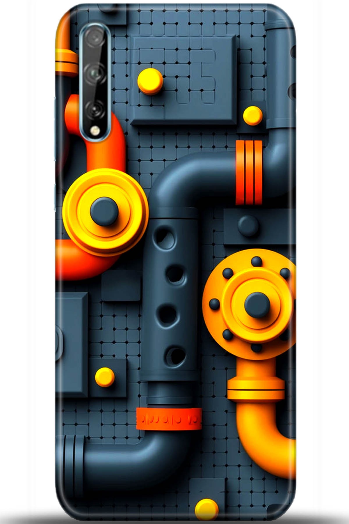 Huawei Y8P Uyumlu Kılıf HD Baskılı Kılıf - Followed Institution 5466