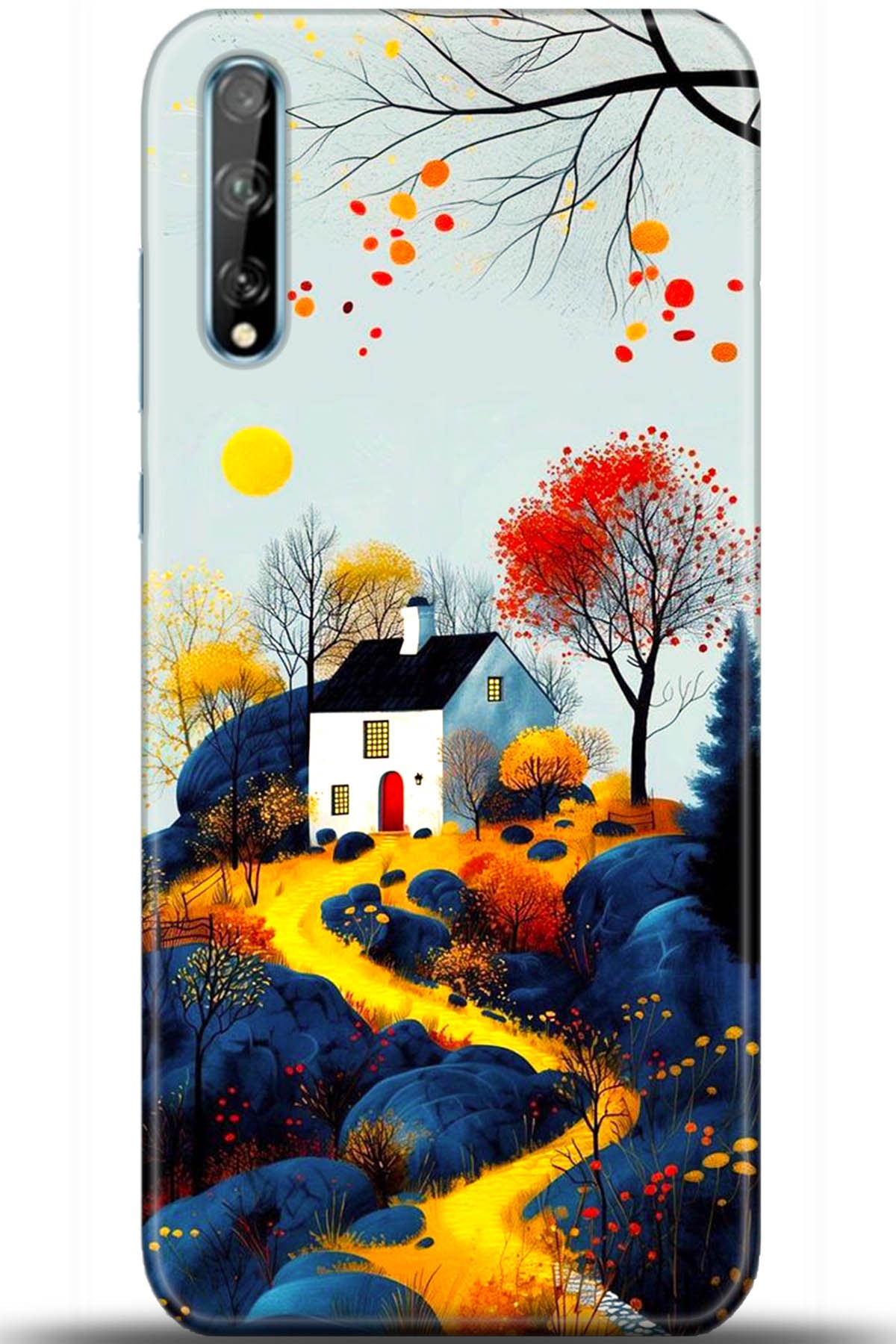 Huawei Y8P Uyumlu Kılıf HD Baskılı Kılıf - Followed Institution 5569