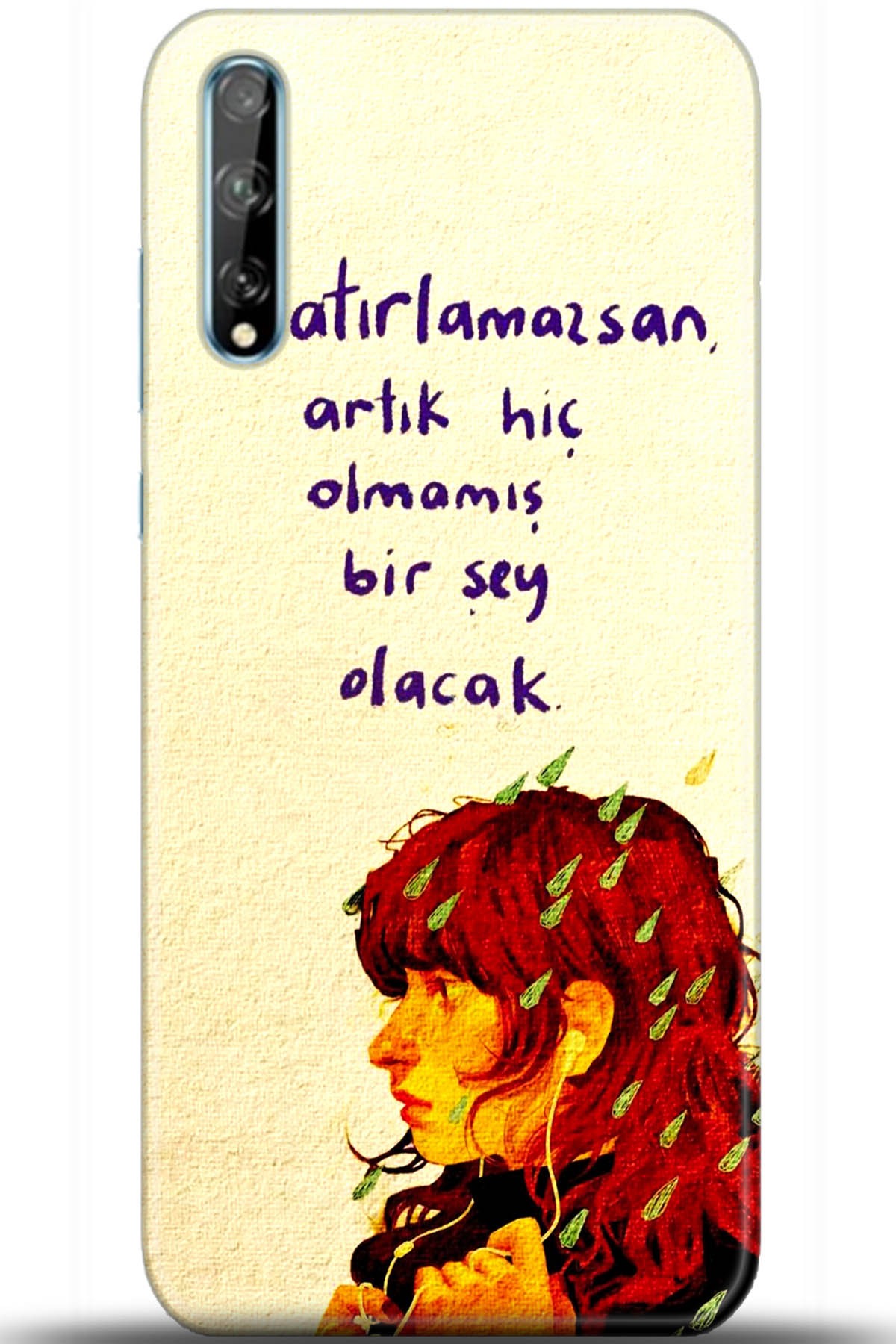 Huawei Y8P Uyumlu Kılıf HD Baskılı Kılıf - Followed Institution 5595