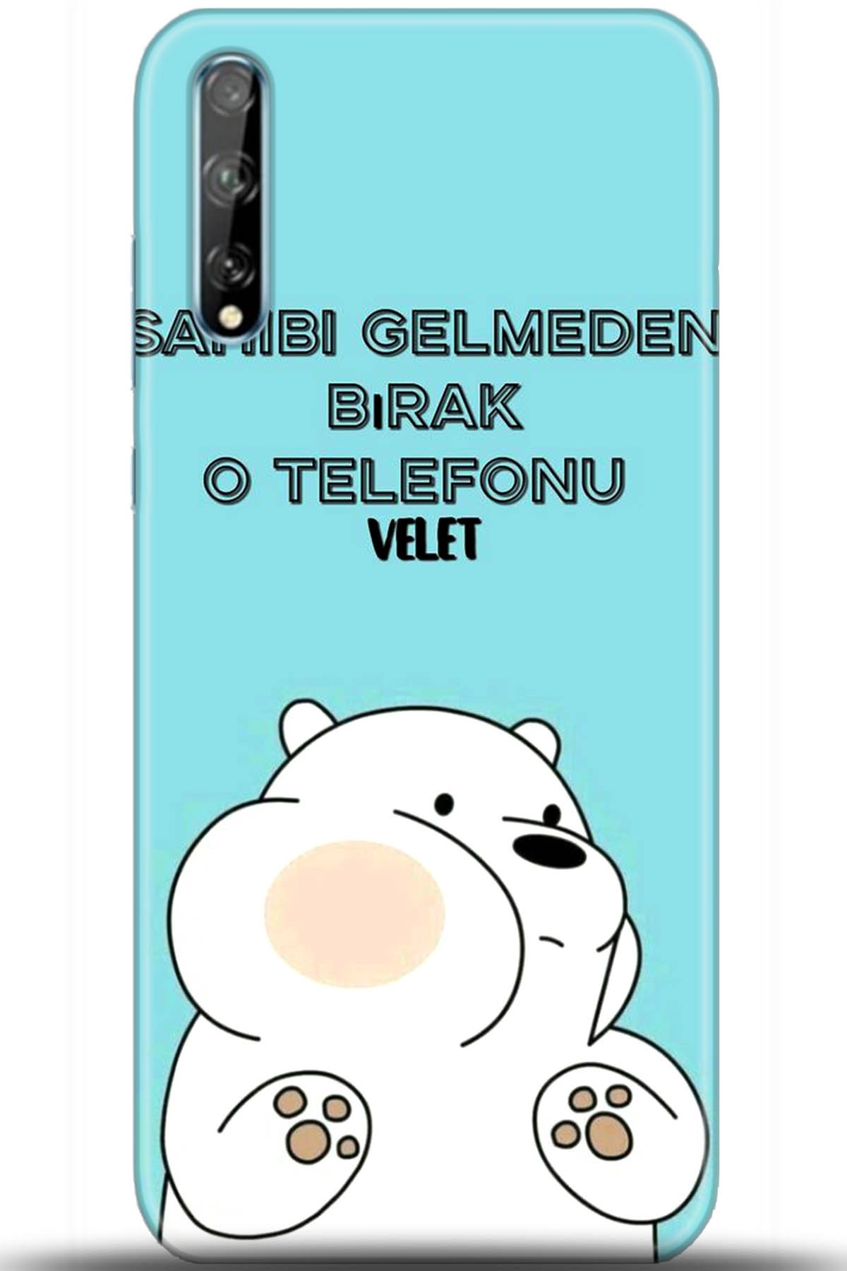 Huawei Y8P Uyumlu Kılıf HD Baskılı Kılıf - Followed Institution 5687