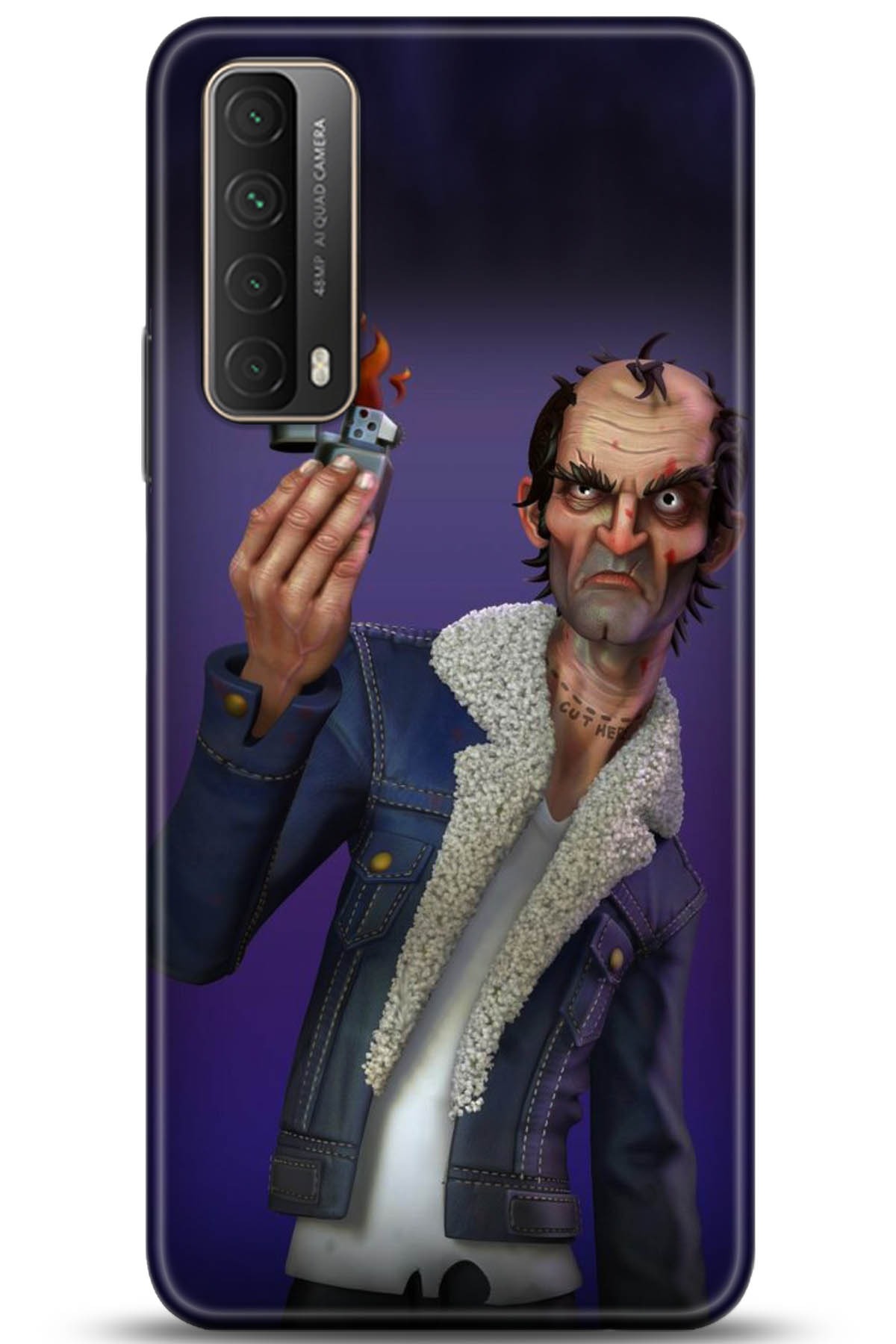 Huawei P Smart 2021 Uyumlu Kılıf HD Baskılı Kılıf - Followed Institution 5038