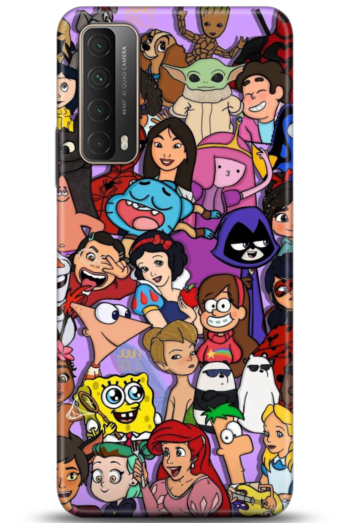 Huawei P Smart 2021 Uyumlu Kılıf HD Baskılı Kılıf - Followed Institution 5168