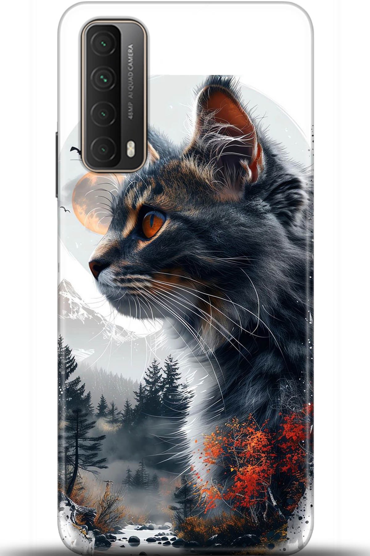 Huawei P Smart 2021 Uyumlu Kılıf HD Baskılı Kılıf - Followed Institution 5319