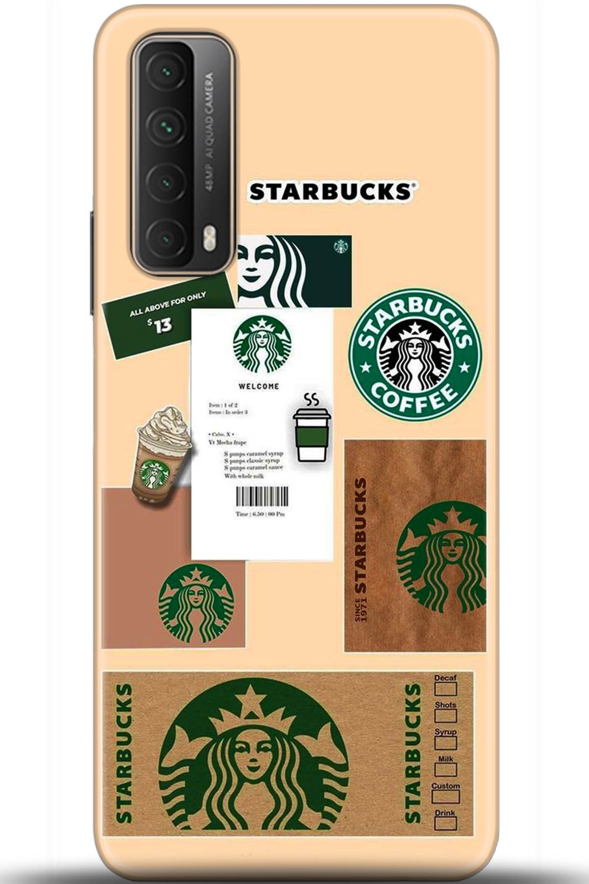 Huawei P Smart 2021 Uyumlu Kılıf HD Baskılı Kılıf - Followed Institution 5470