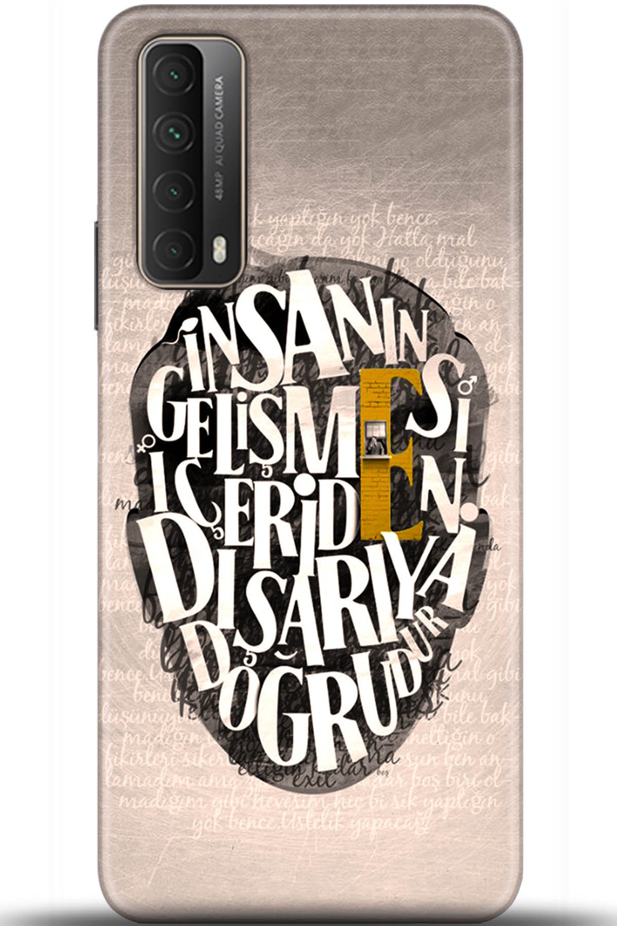 Huawei P Smart 2021 Uyumlu Kılıf HD Baskılı Kılıf - Followed Institution 5587