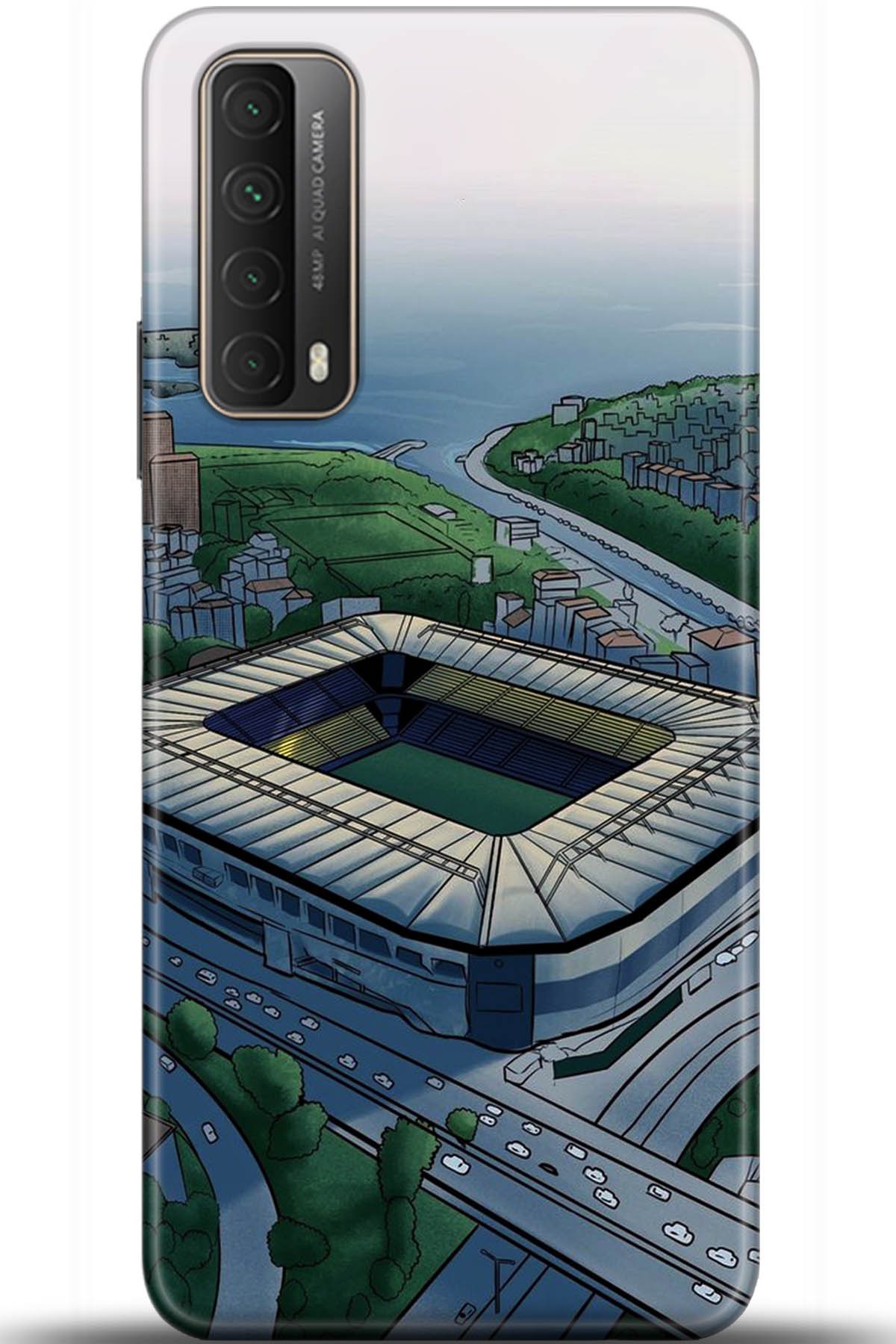 Huawei P Smart 2021 Uyumlu Kılıf HD Baskılı Kılıf - Followed Institution 5715