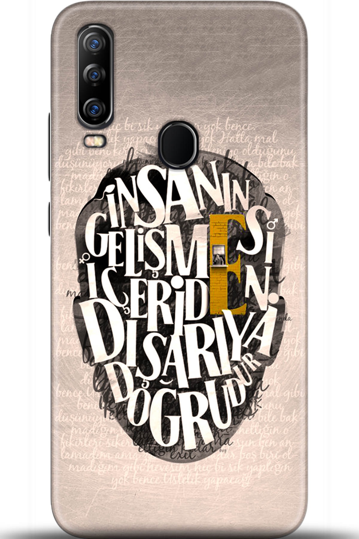 General Mobile GM 20 Pro Uyumlu Kılıf HD Baskılı Kılıf - Followed Institution 5587