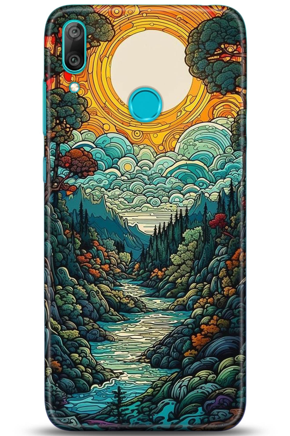 Huawei Y7 2019 Uyumlu Kılıf HD Baskılı Kılıf - Followed Institution 5198