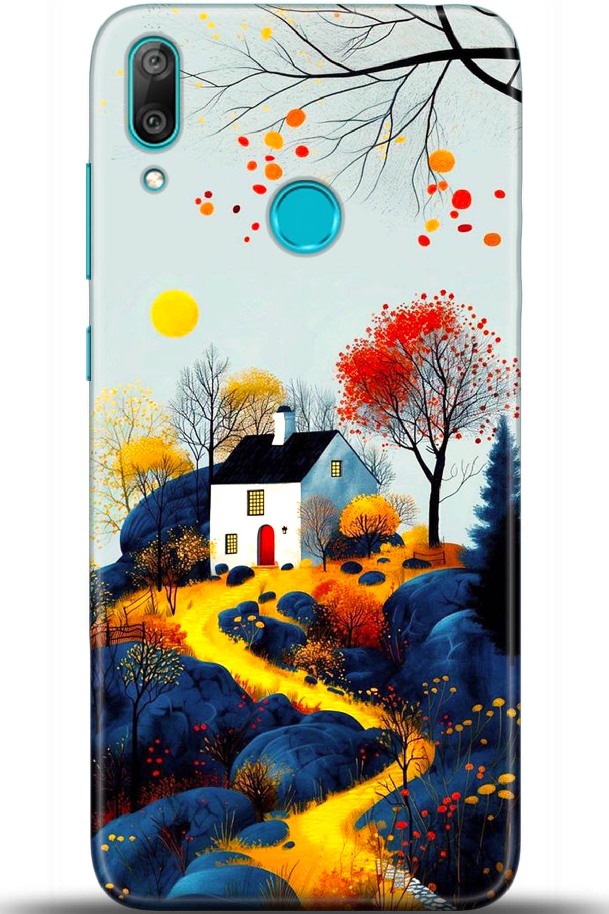 Huawei Y7 2019 Uyumlu Kılıf HD Baskılı Kılıf - Followed Institution 5569