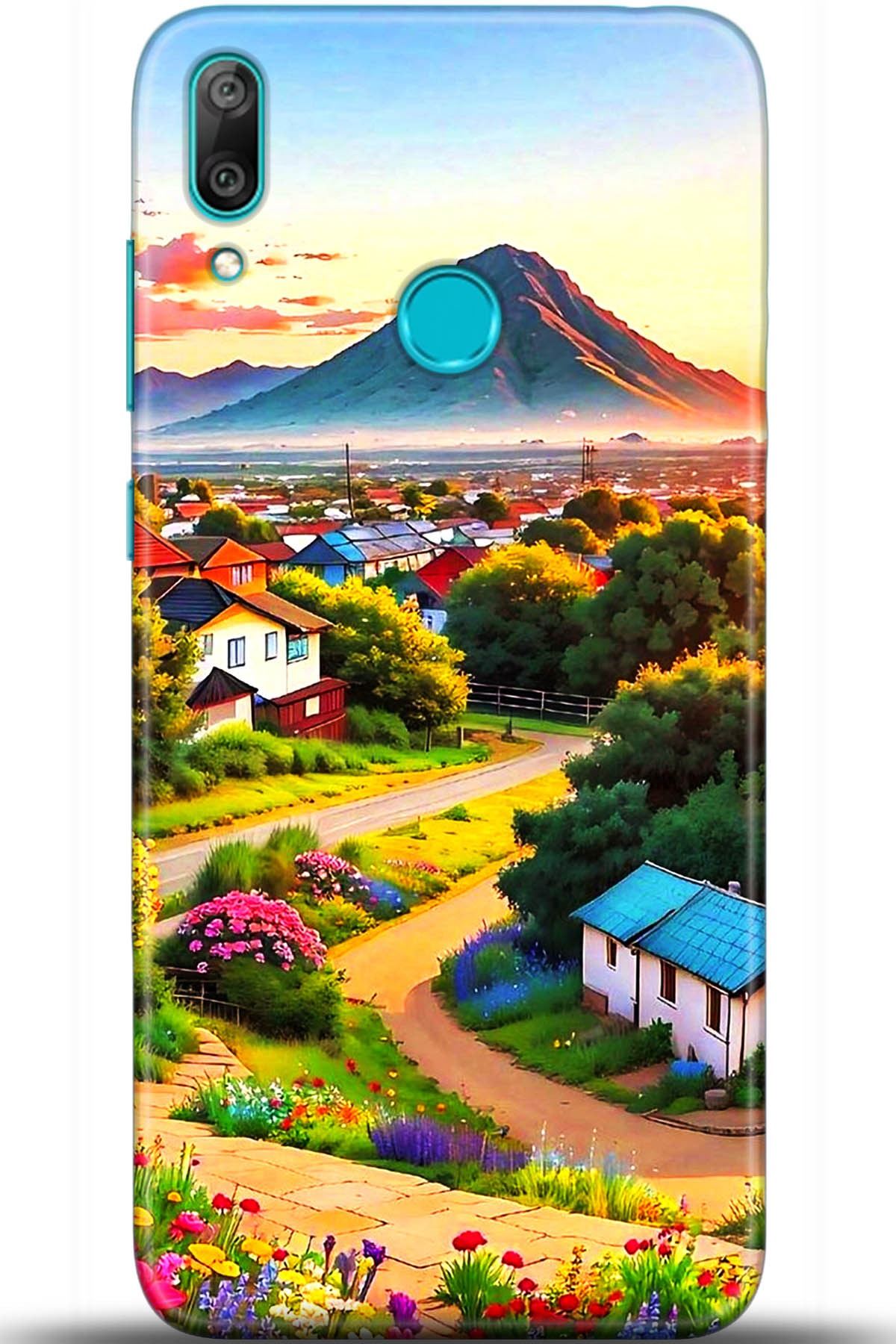 Huawei Y7 2019 Uyumlu Kılıf HD Baskılı Kılıf - Followed Institution 5605