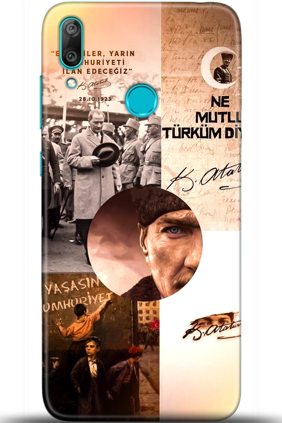 Huawei Y7 2019 Uyumlu Kılıf HD Baskılı Kılıf - Followed Institution 5675