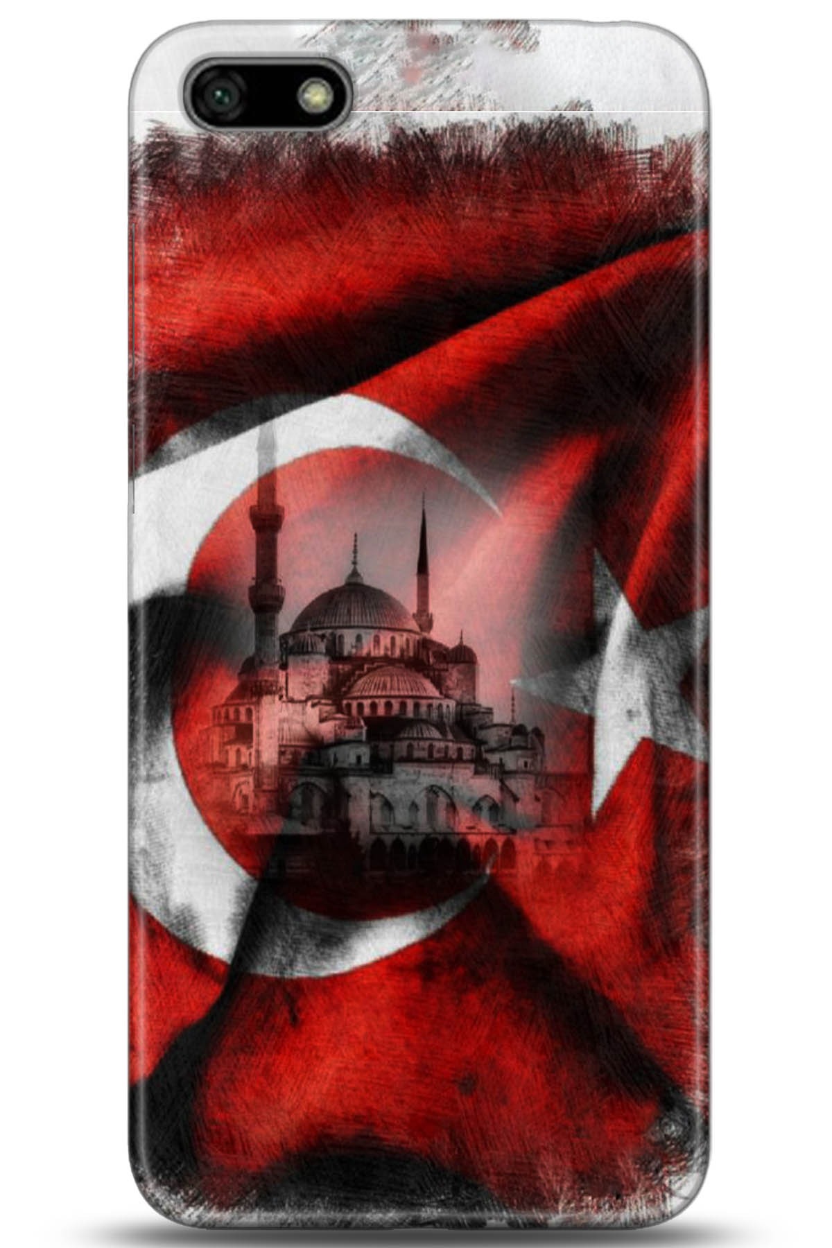 Huawei Y5 2018 Uyumlu Kılıf HD Baskılı Kılıf - Followed Institution 5178