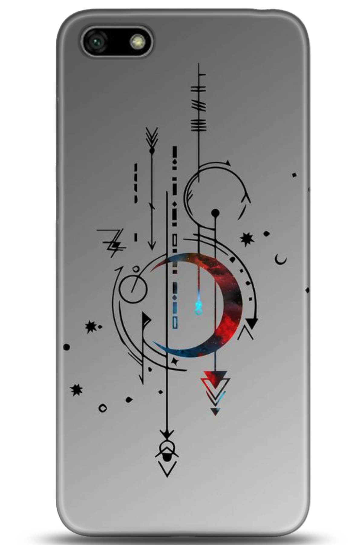 Huawei Y5 2018 Uyumlu Kılıf HD Baskılı Kılıf - Followed Institution 5182