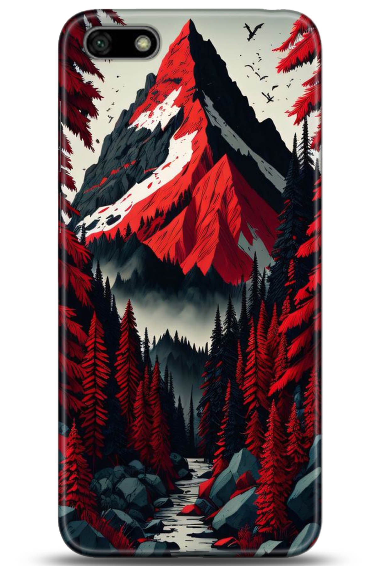 Huawei Y5 2018 Uyumlu Kılıf HD Baskılı Kılıf - Followed Institution 5196