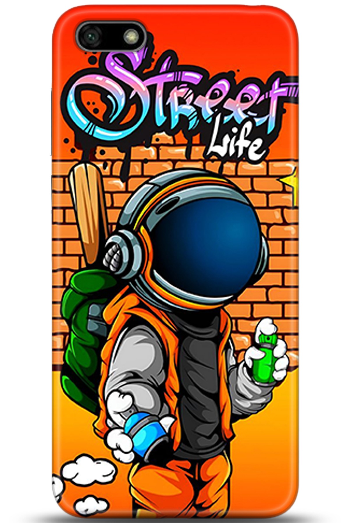 Huawei Y5 2018 Uyumlu Kılıf HD Baskılı Kılıf - Followed Institution 5350