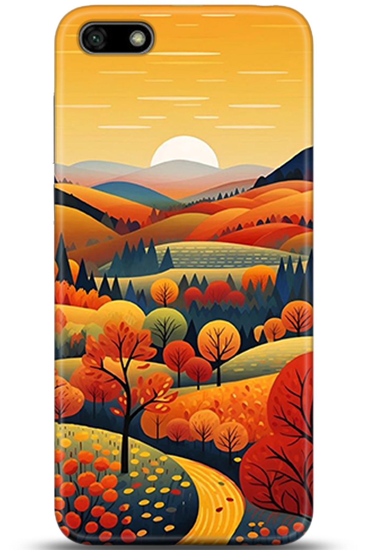 Huawei Y5 2018 Uyumlu Kılıf HD Baskılı Kılıf - Followed Institution 5356