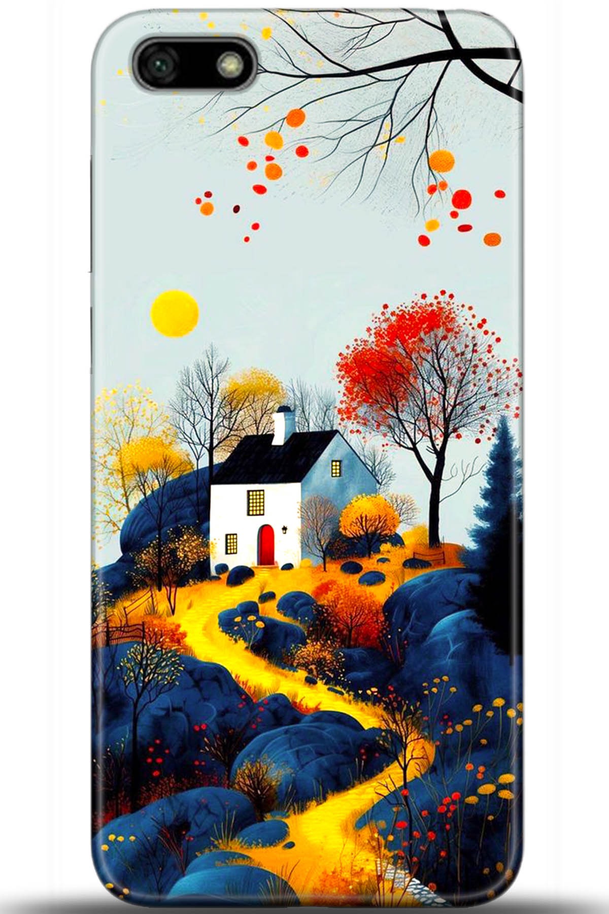 Huawei Y5 2018 Uyumlu Kılıf HD Baskılı Kılıf - Followed Institution 5569