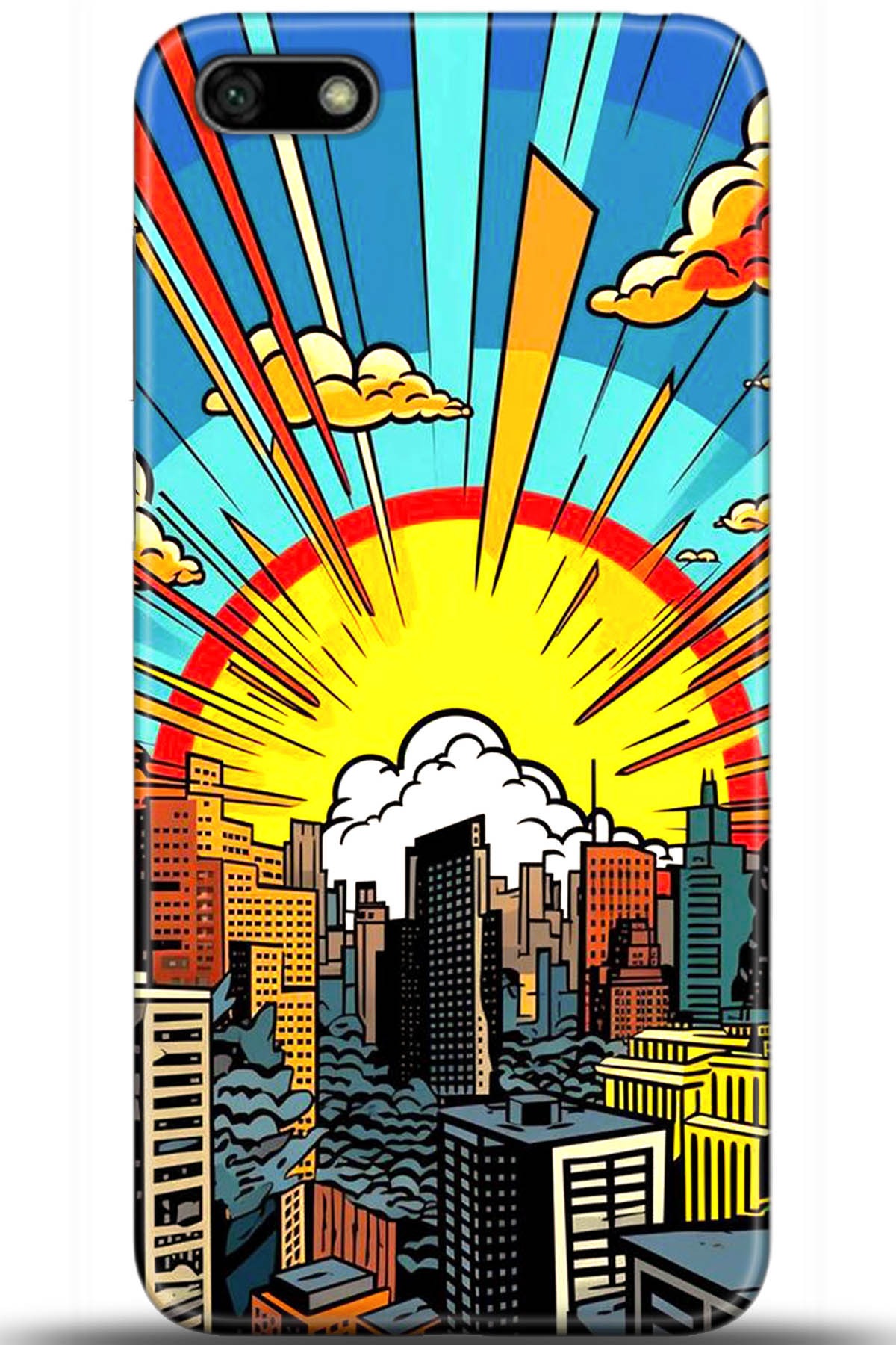 Huawei Y5 2018 Uyumlu Kılıf HD Baskılı Kılıf - Followed Institution 5571